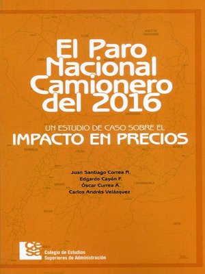 cover image of Paro nacional camionero del 2016